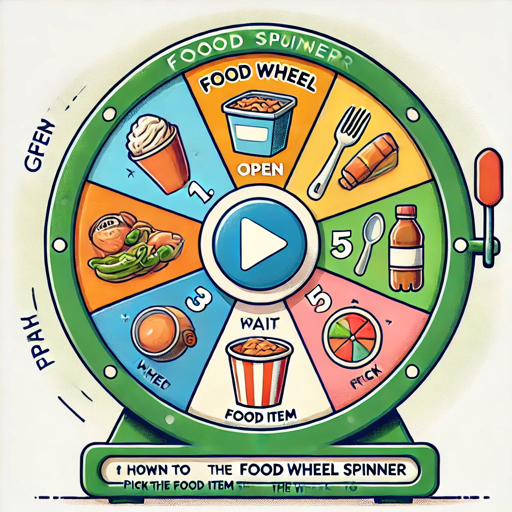 food chooser spinner